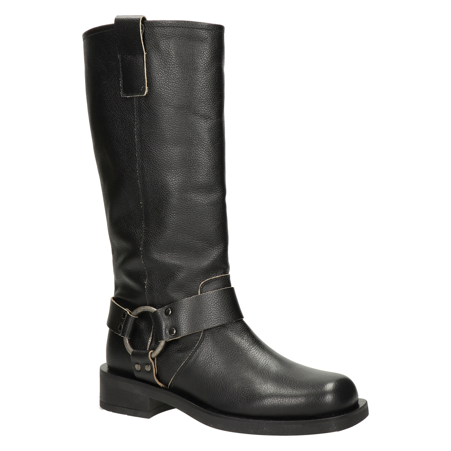 dames bikerboot Nelson Zwart
