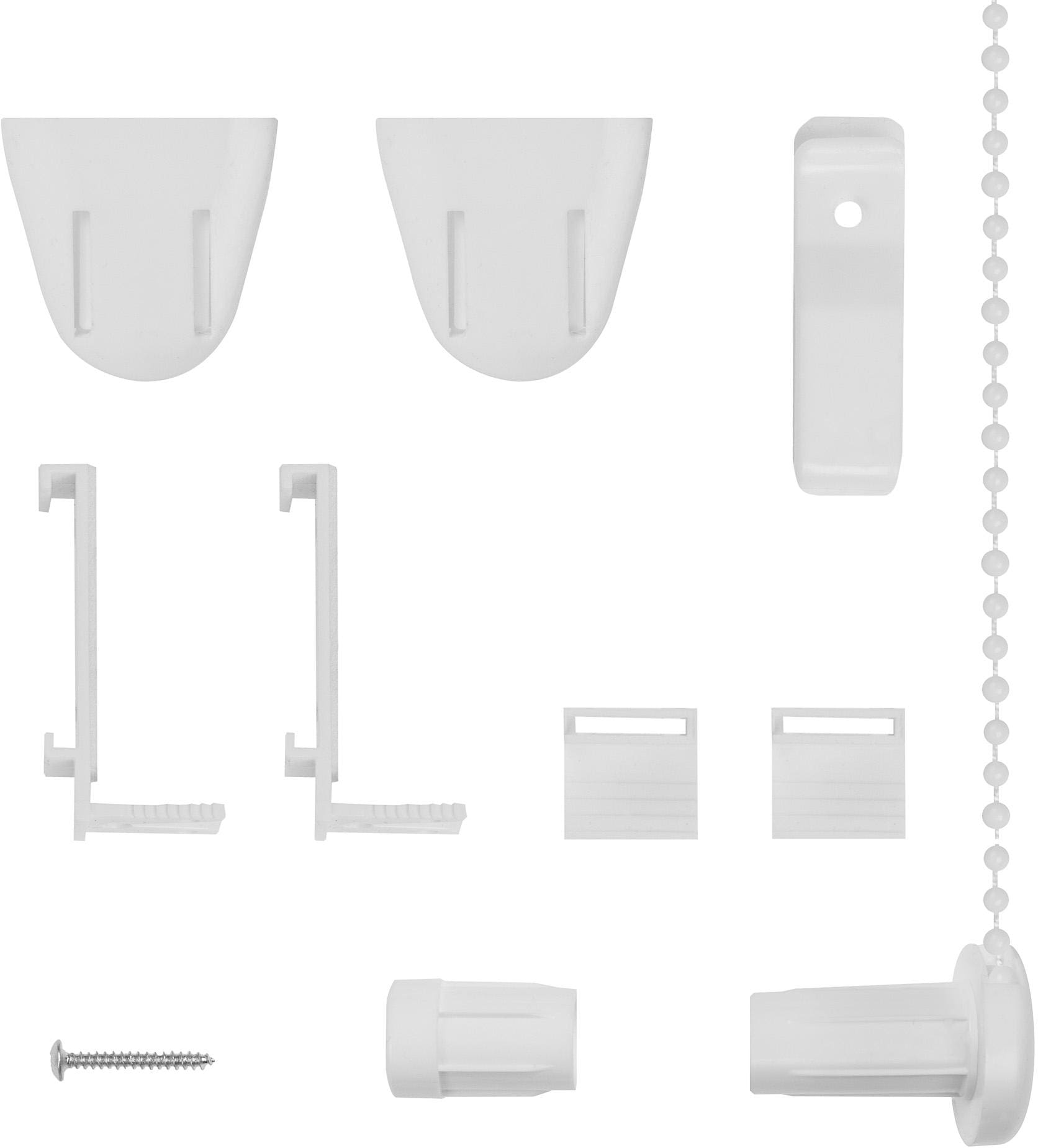 LICHTBLICK ORIGINAL Sichtschutzzüge Montagezubehör-Set Packung für Rollos für Klemmfix Rollo RKV