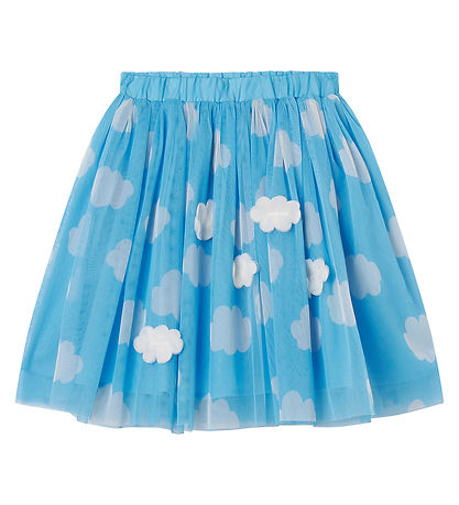 Stella McCartney Kids Tylnederdel - LyseBlå m. Skyer