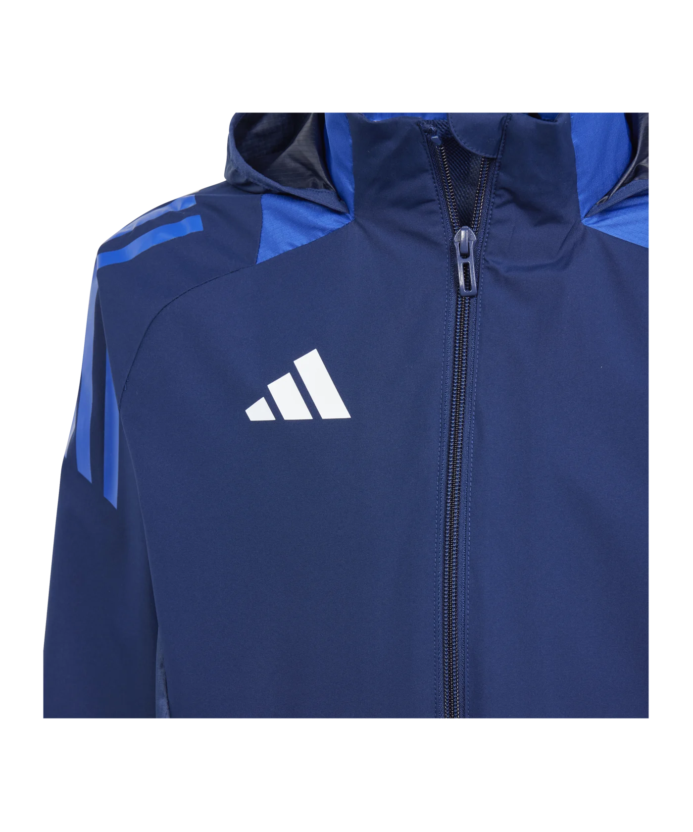 adidas Tiro 24 Competition Allwetterjacke Kids Blau