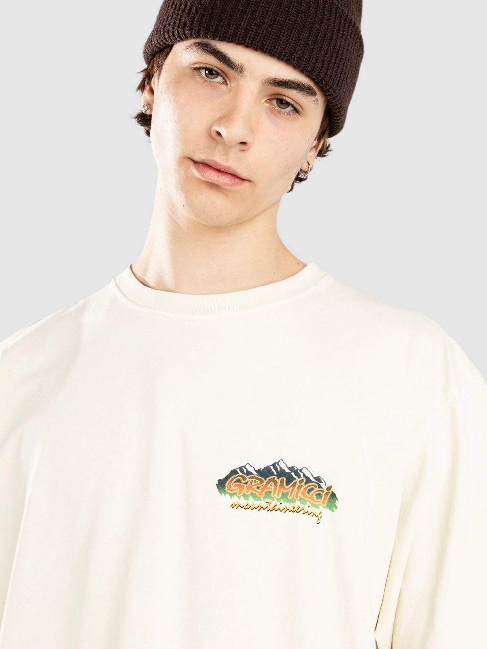 Gramicci Mountaineering T-Shirt natural pigment