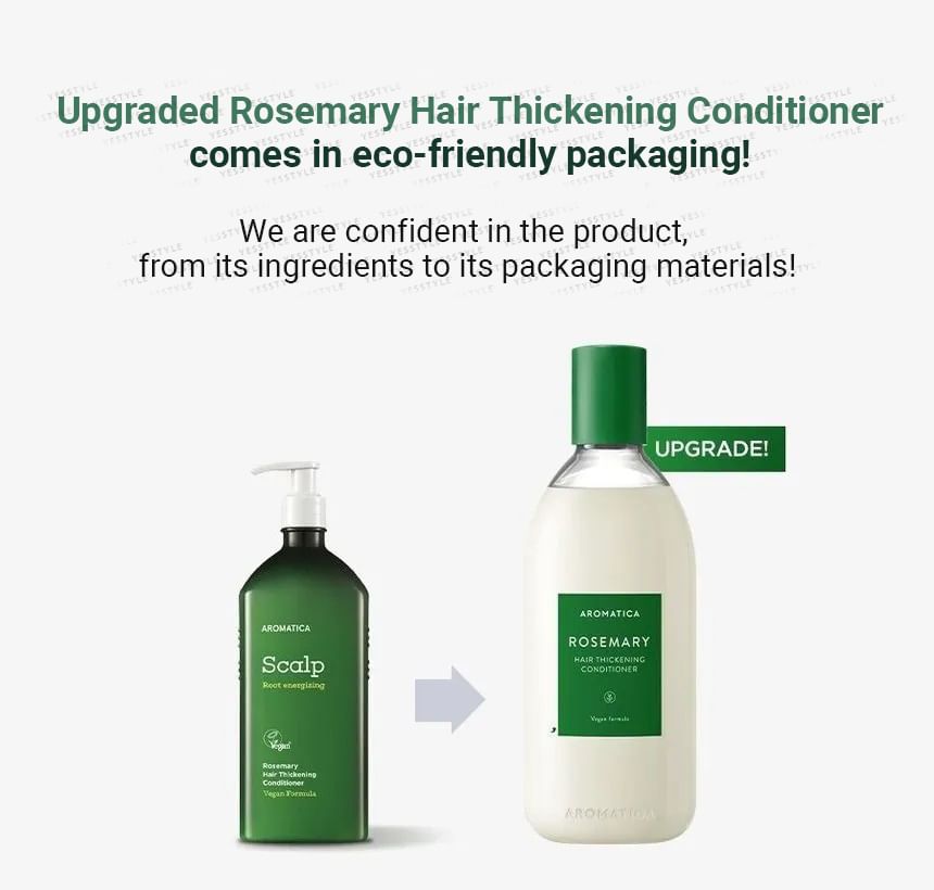 AROMATICA - Rozemarijn Haarverdikking Conditioner 400ml