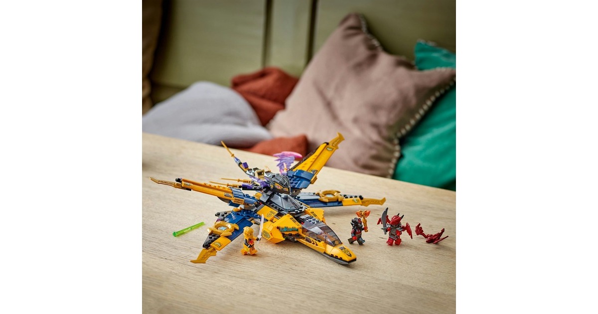 LEGONinjago - Ras en Arins superstormvliegtuig Constructiespeelgoed  (71833)