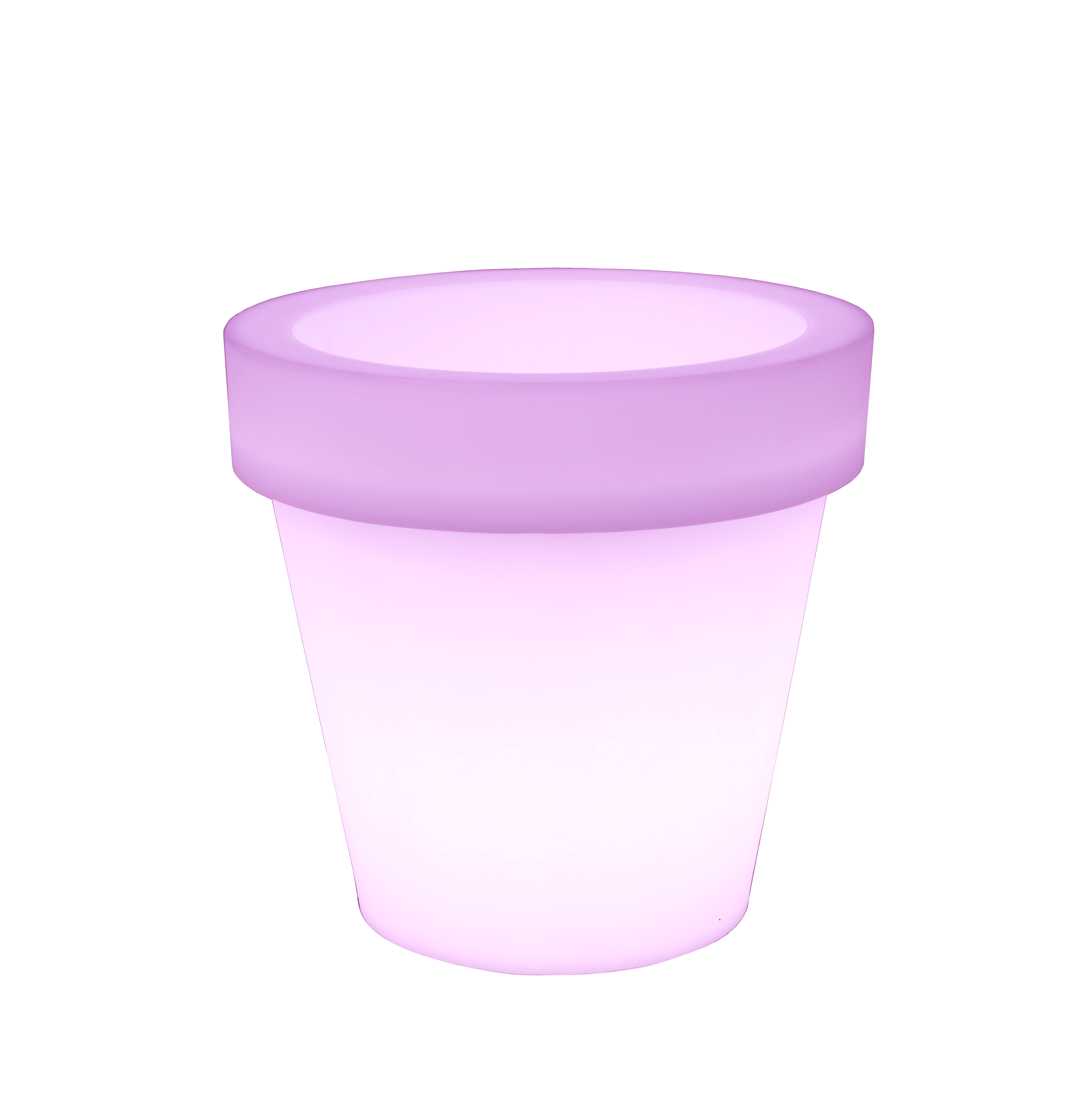 Pot lumineux magnolia 160 solaire+batterie rechargeable led rgb avec télécommande ø160x152cm