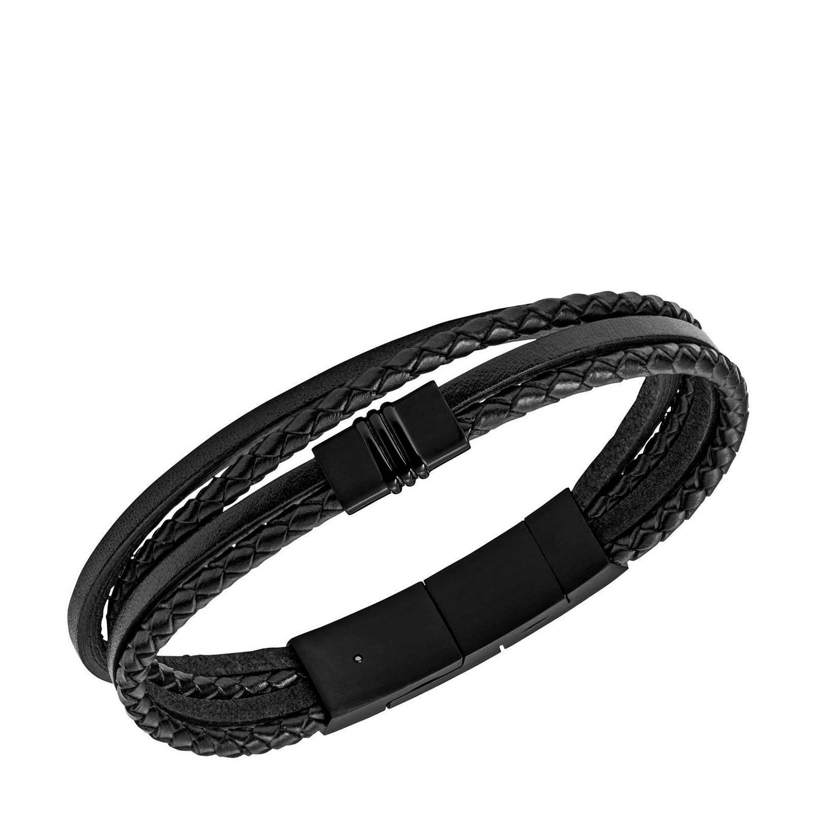 Fossil armband JF03098001 Vintage Casual zwart
