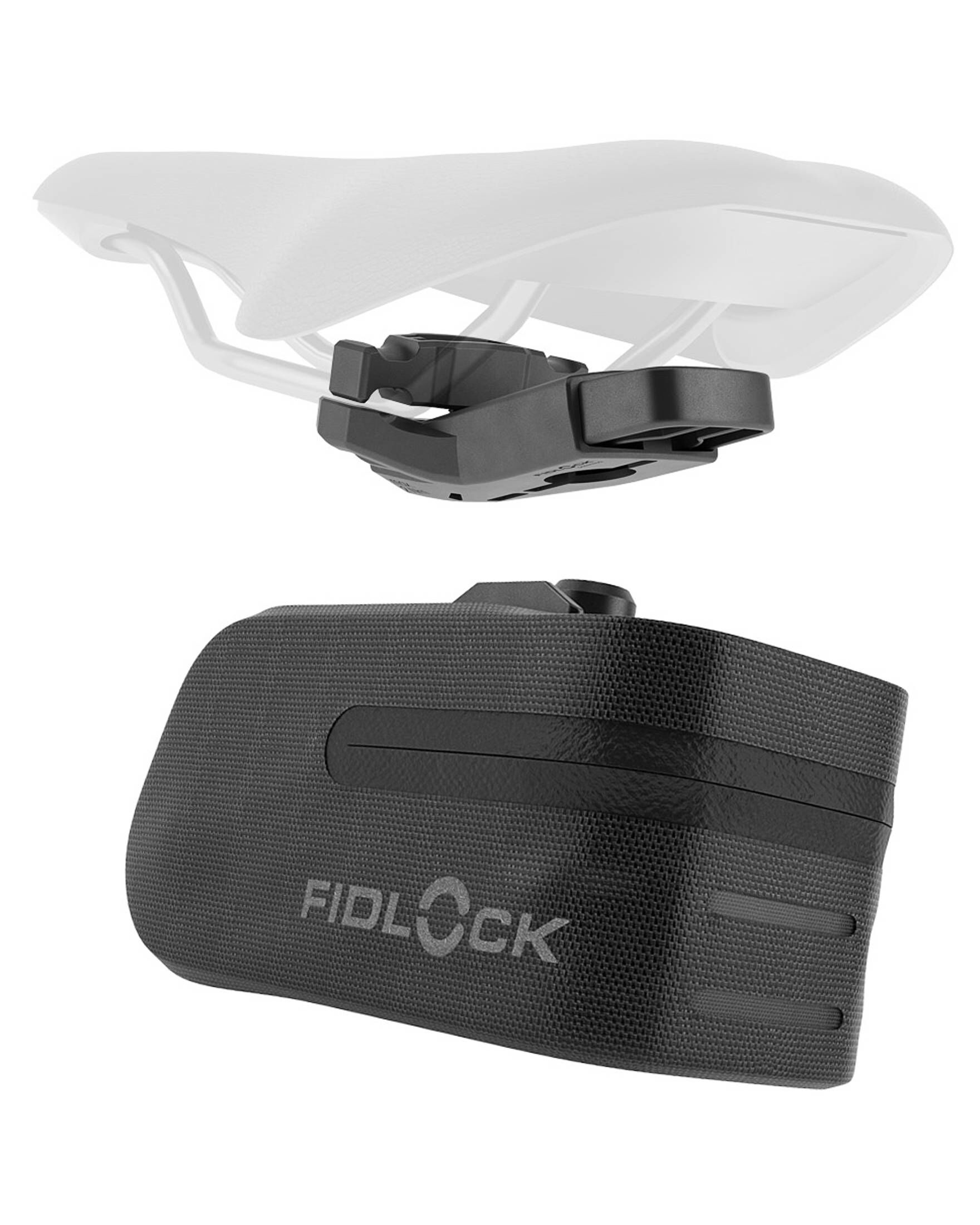 FIDLOCK| Satteltasche PUSH SADDLE BAG 600 mit Halterung