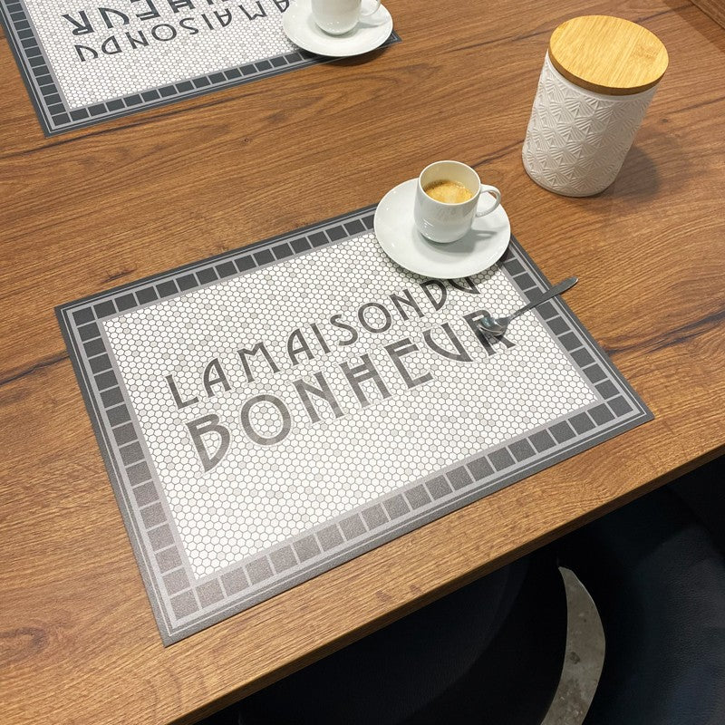 Lot de 4 sets de table L 40xl 30cm - TESSELLE 99deco