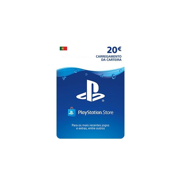Sony PlayStation Network 20 Euros Cartão Físico