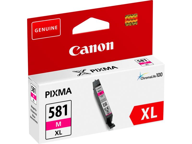Canon Tintenset CLI-581XL Tinte, Black, Cyan, Magenta, Yellow