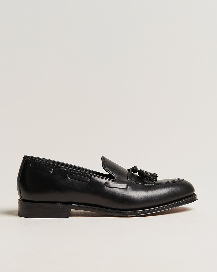 Loake 1880 Russell Tassel Loafer Black Calf