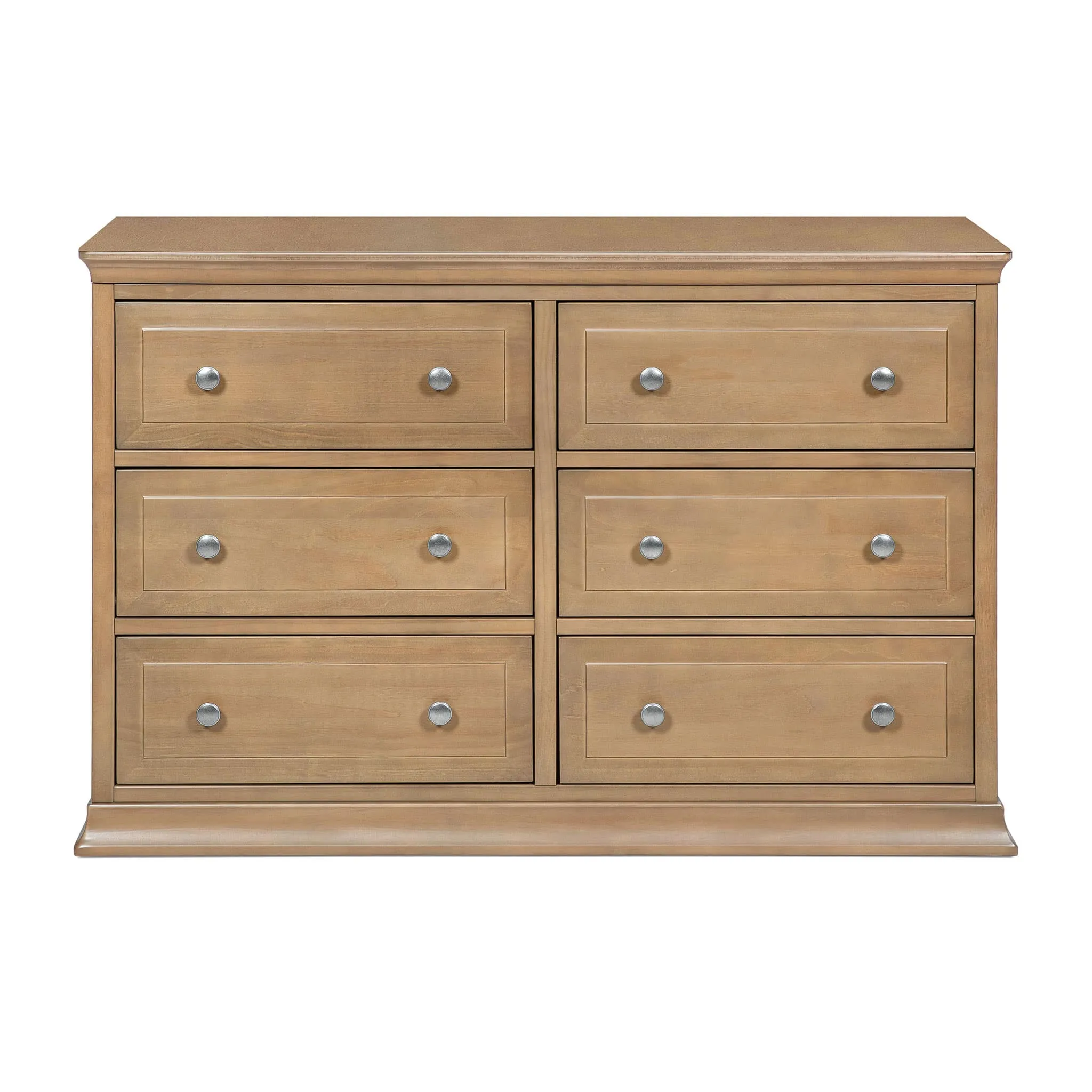 DaVinci Bureau Double 6 Tiroirs Signature Davinci - Noisette