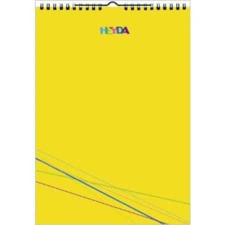 Heyda Kreativkalender Modell 704 73, A4, gelb