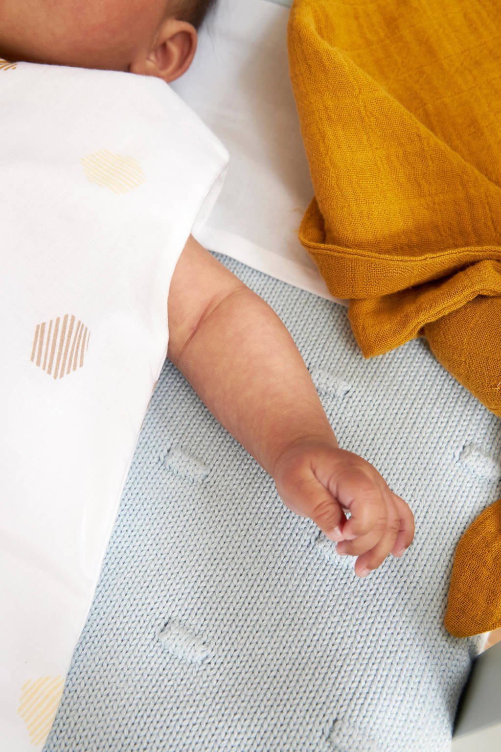 baby zomerslaapzak Honeycomb honey gold