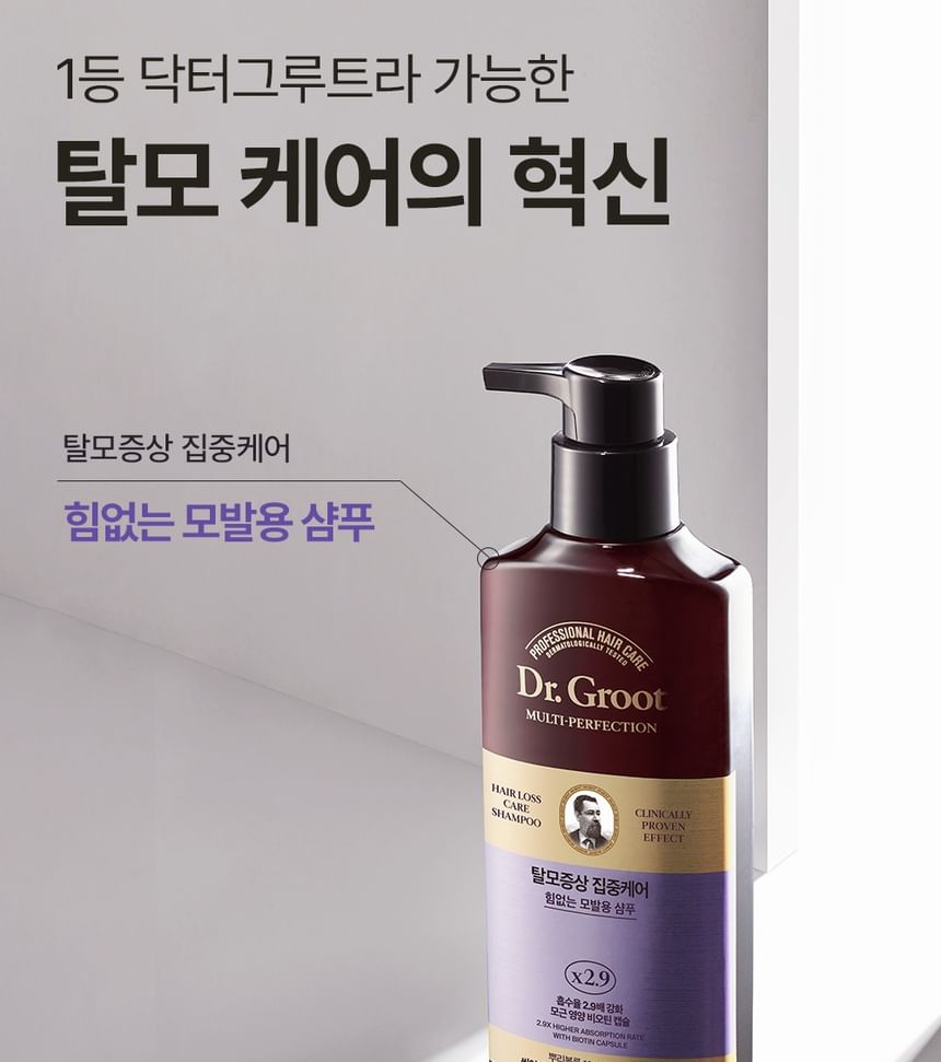Dr. Groot - Multi-Perfection Shampoo tegen Haaruitval voor Zwak Haar