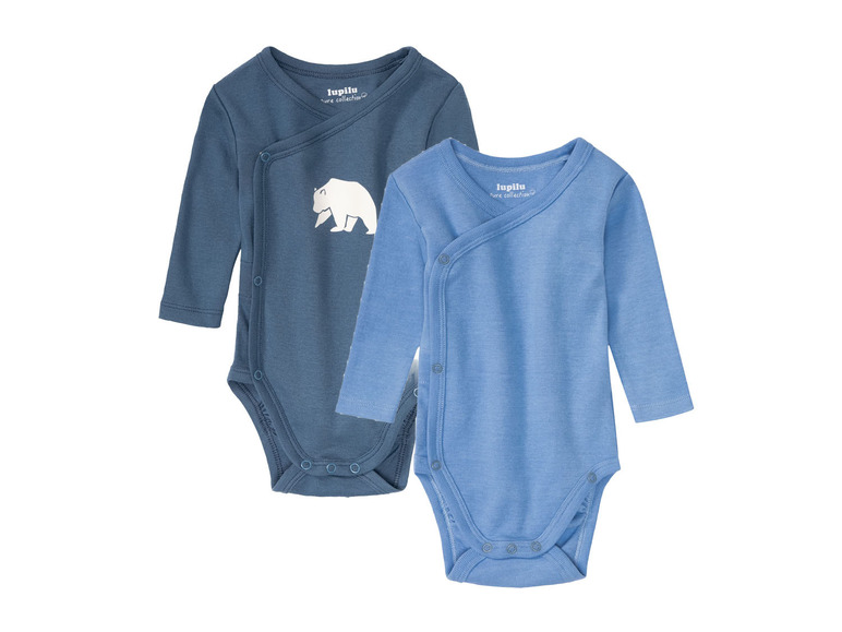 2 baby rompers