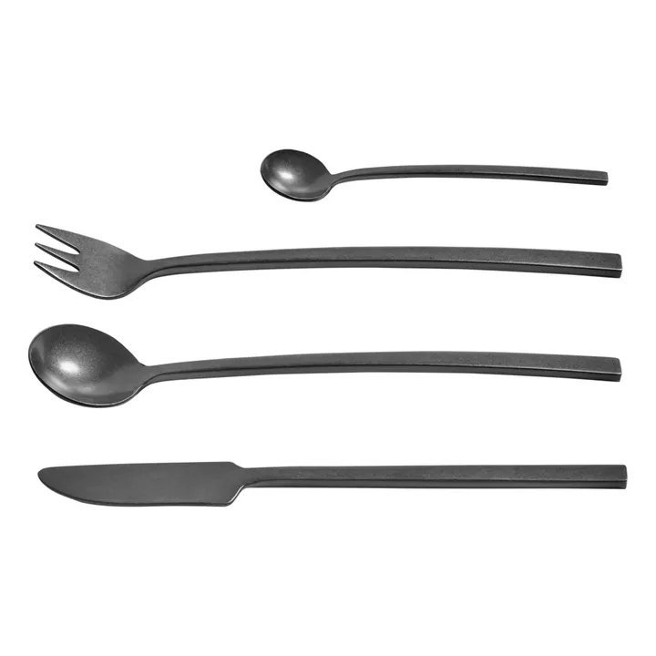 Serax Couverts 24 pièces La mère | Black