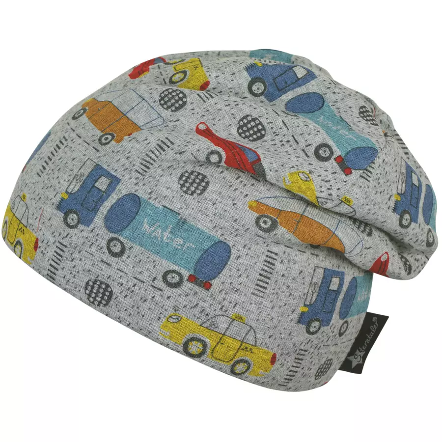Sterntaler Slouch-Beanie silber