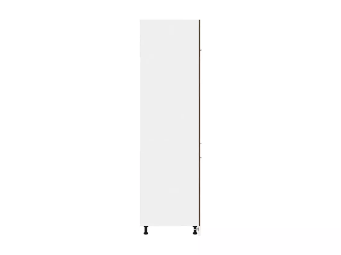 Armoire à réfrigérateur Chêne marron 60x57x207 cm Bois