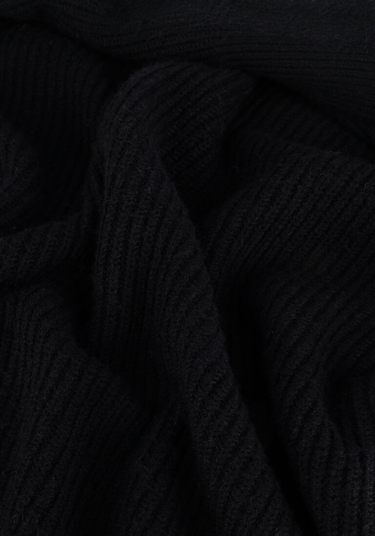 OBJECT zwarte object trui malena l/s ruffle pullover
