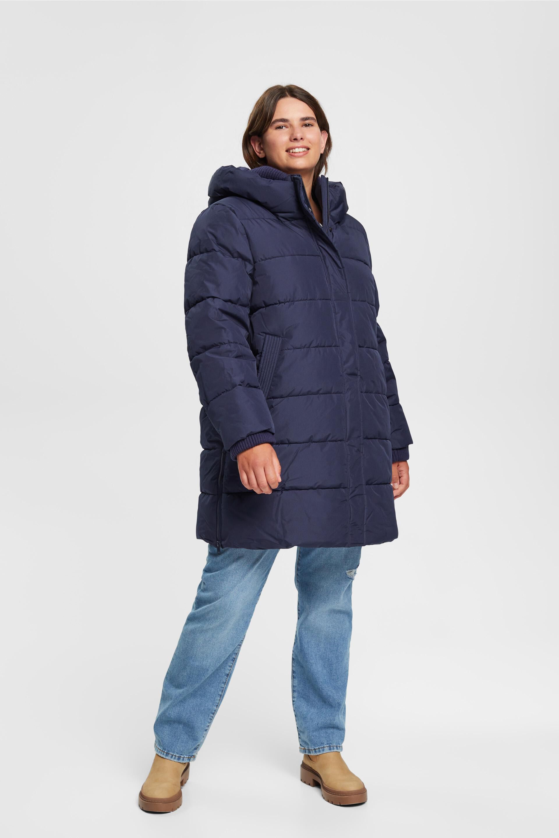 Manteau matelassé CURVY à capuche