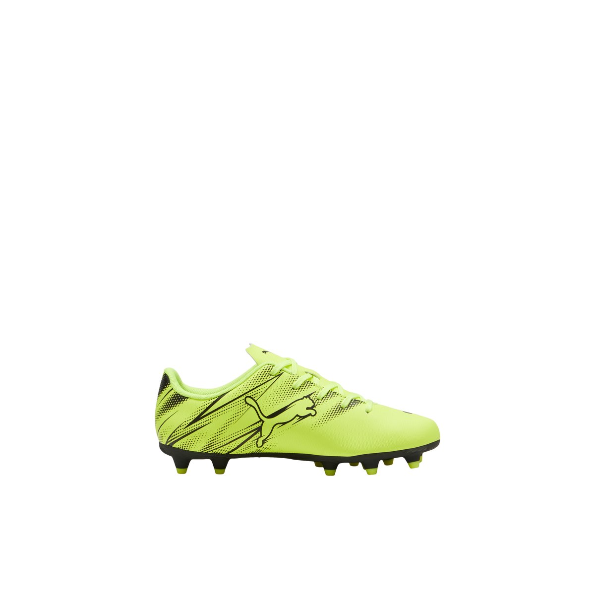 PUMA-Attacnto-jb-Baskets de soccer - Talon plat - Vert Vif