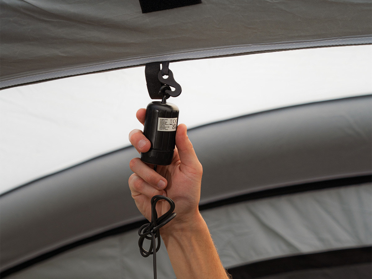 Obelink Hudson 6 Poly Easy Air CoolDark tunneltent