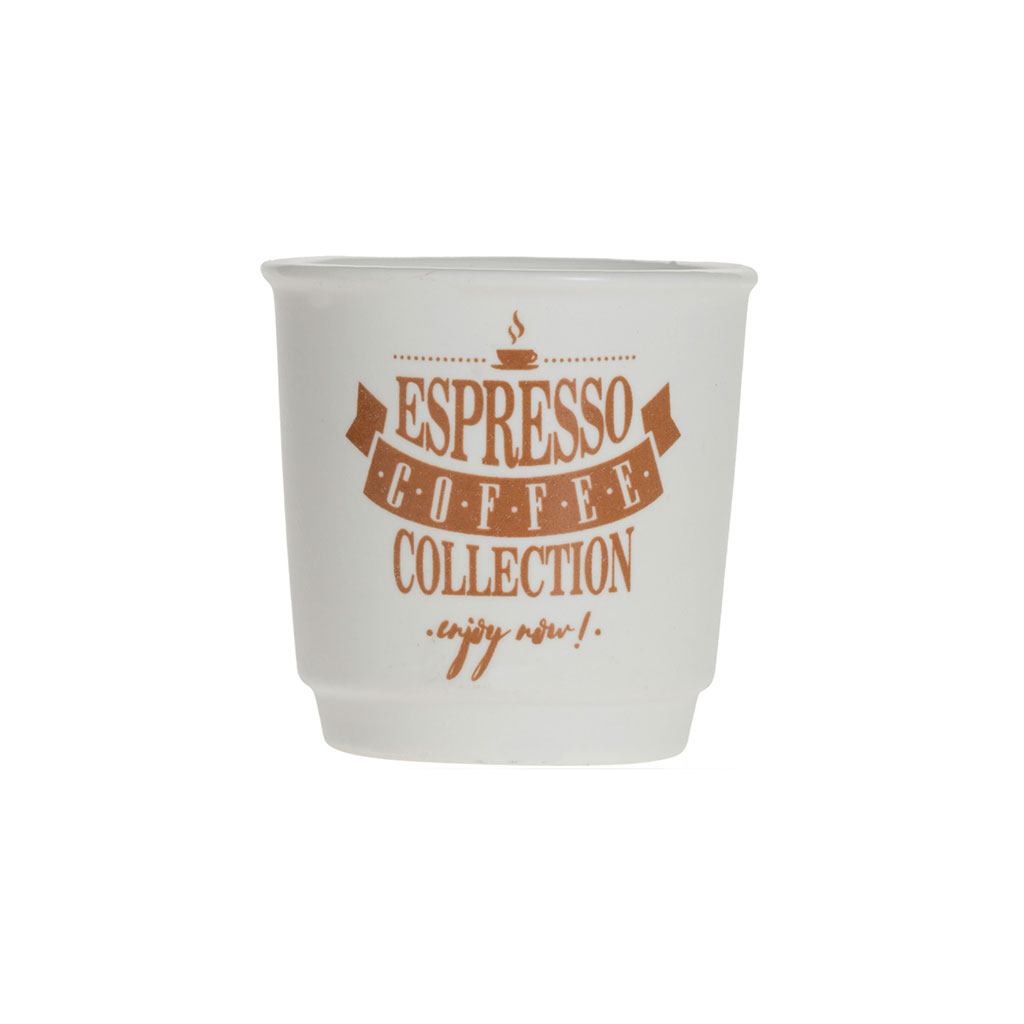 Tasse à café HOT DRINK porcelaine 9cl