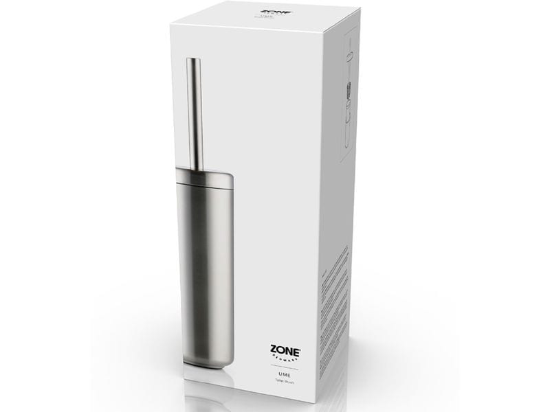Zone Denmark Toilettenbürste Zone Ume, Silber WC-Bürste mit Halter