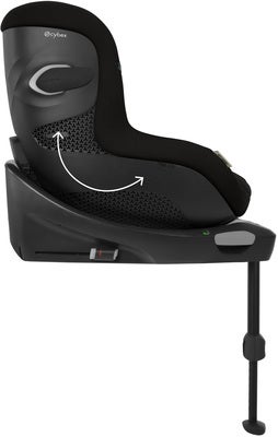 Cybex Sirona Gi i-Size Plus Bilstol inkl. Spedbarnsinnlegg, Moon Black