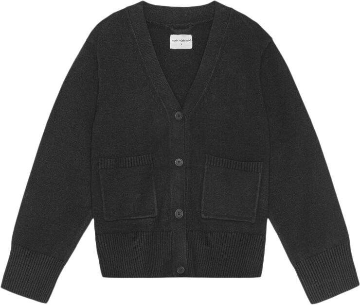 Moshi Moshi Mind forest knit cardigan Black