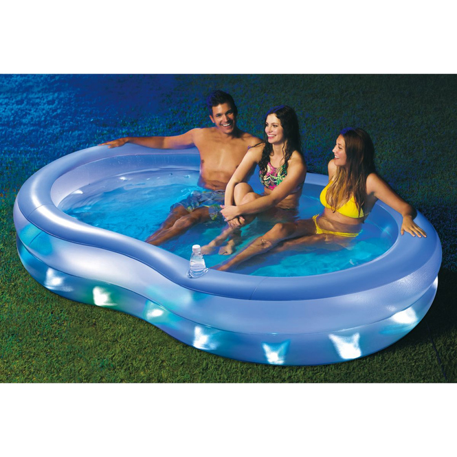 Pool - Glow Lagoon - mit LED
