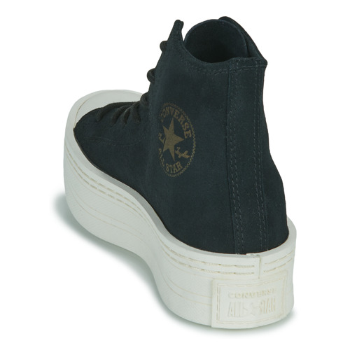 Converse - CHUCK TAYLOR ALL STAR MODERN LIFT PLATFORM MONO SUEDE - Noir