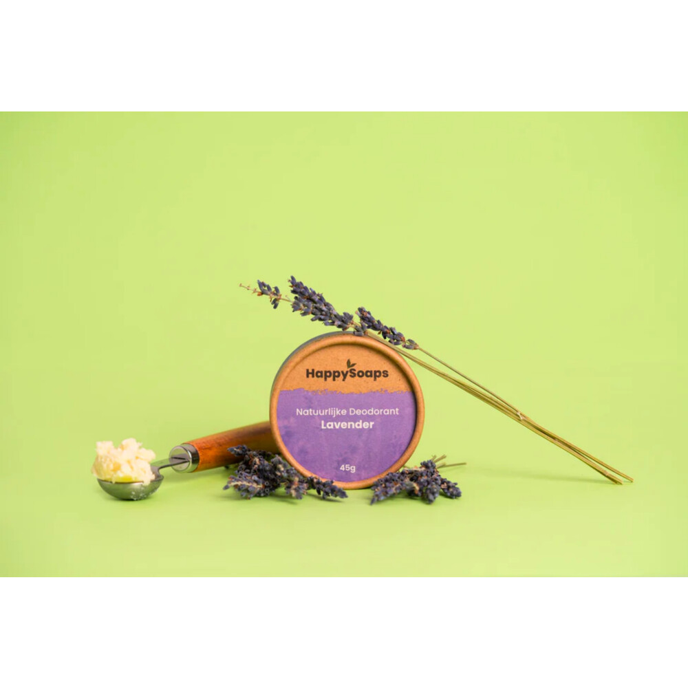 HappySoaps Natuurlijke Deodorant Lavendel 45 gr