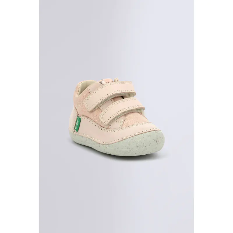 SOSTANKRO ROSE CLAIR BOTTILLONS Cuir Fille