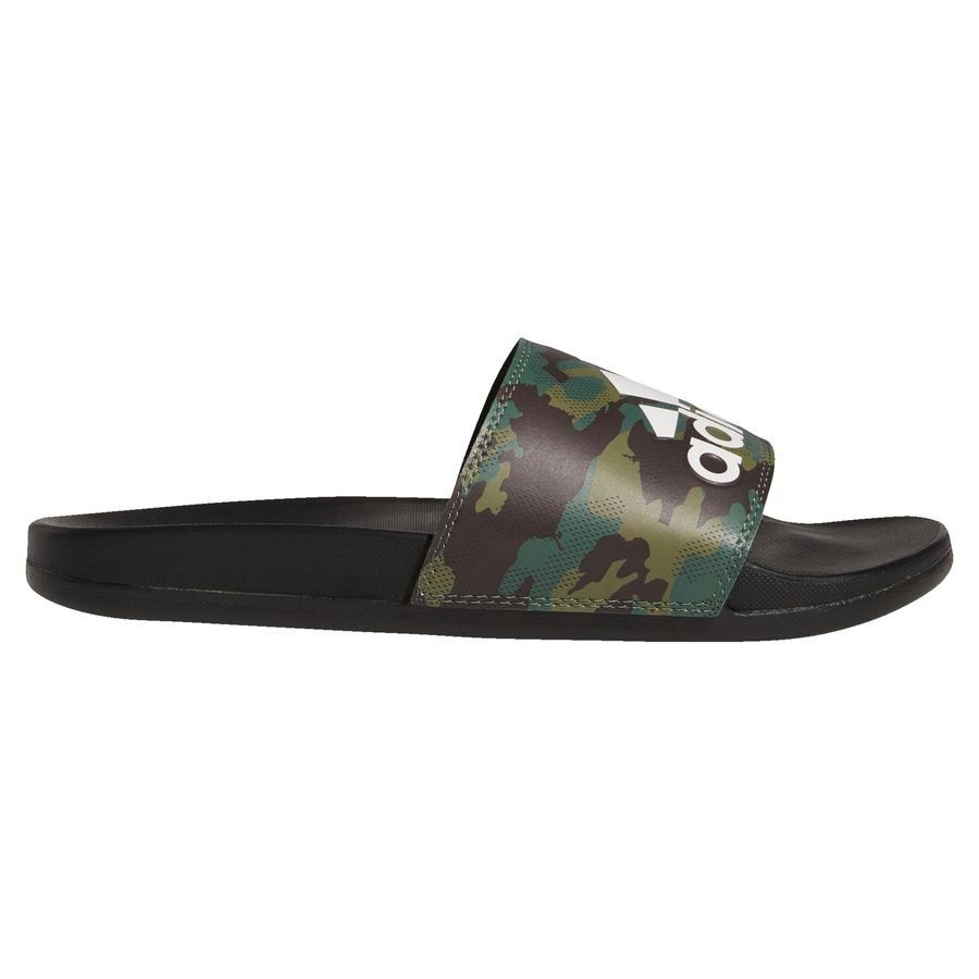 adidas Originals Claquettes adilette Comfort - Noir/Vert