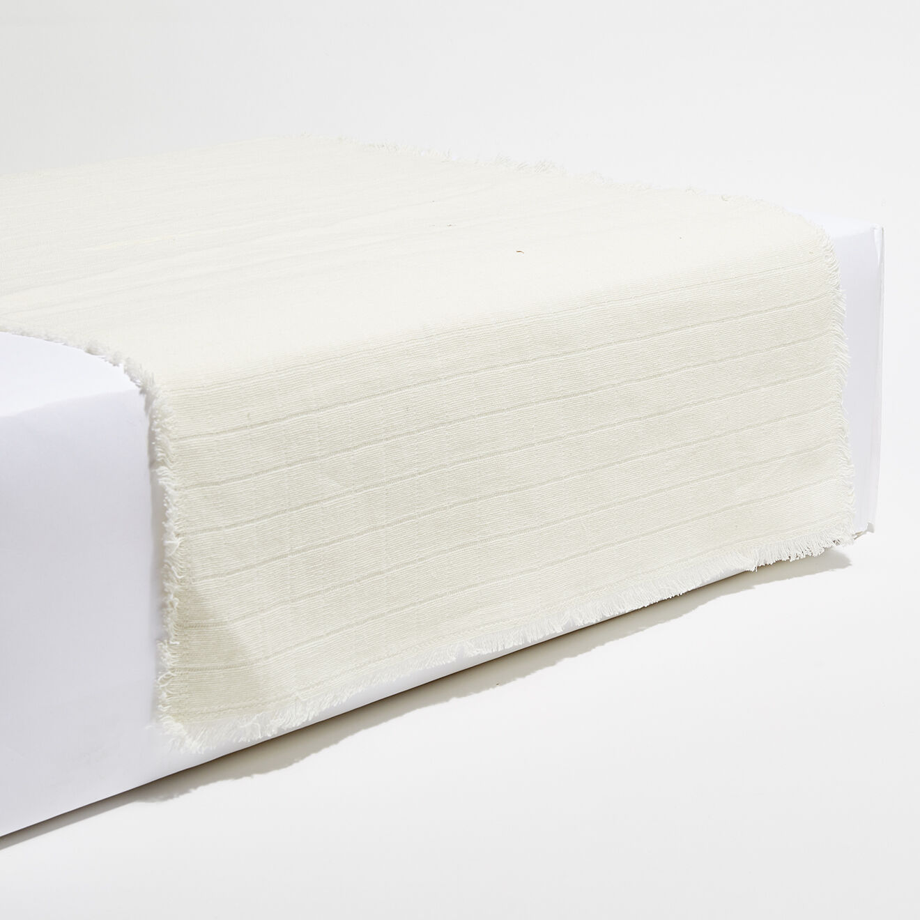 Pomax 4 Sets de table A Tavola blancs - 140x40 cm