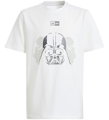 adidas Performance T-Shirt - J SW GFX T - Weiß