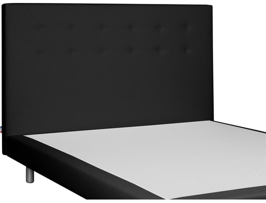 CONCEPT1 - Lit déco Cannes 160x200cm noir