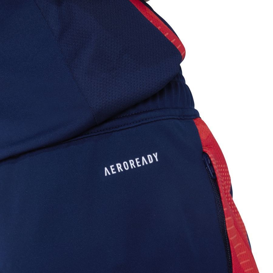 Manchester United Bas de Survêtement Tiro 24 - Bleu/Rouge Enfant
