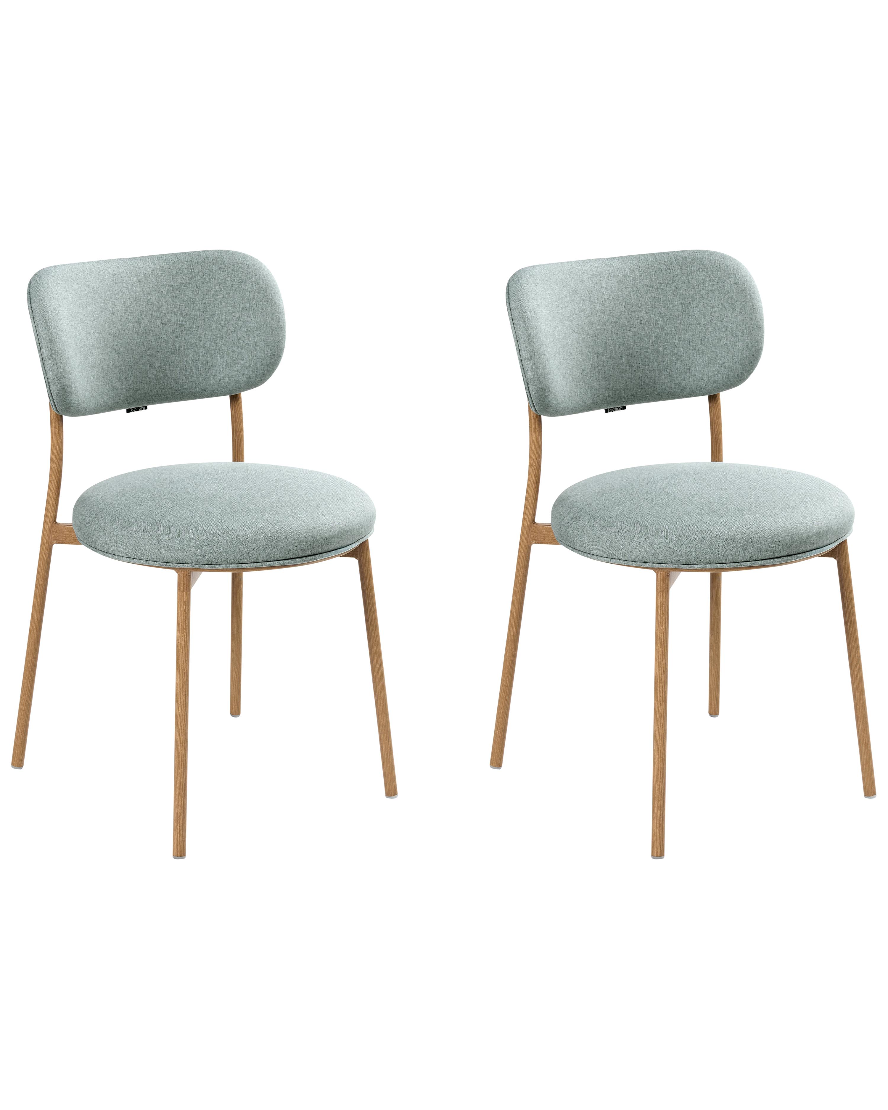 Set van 2 eetkamerstoelen CASEY Mintgroen