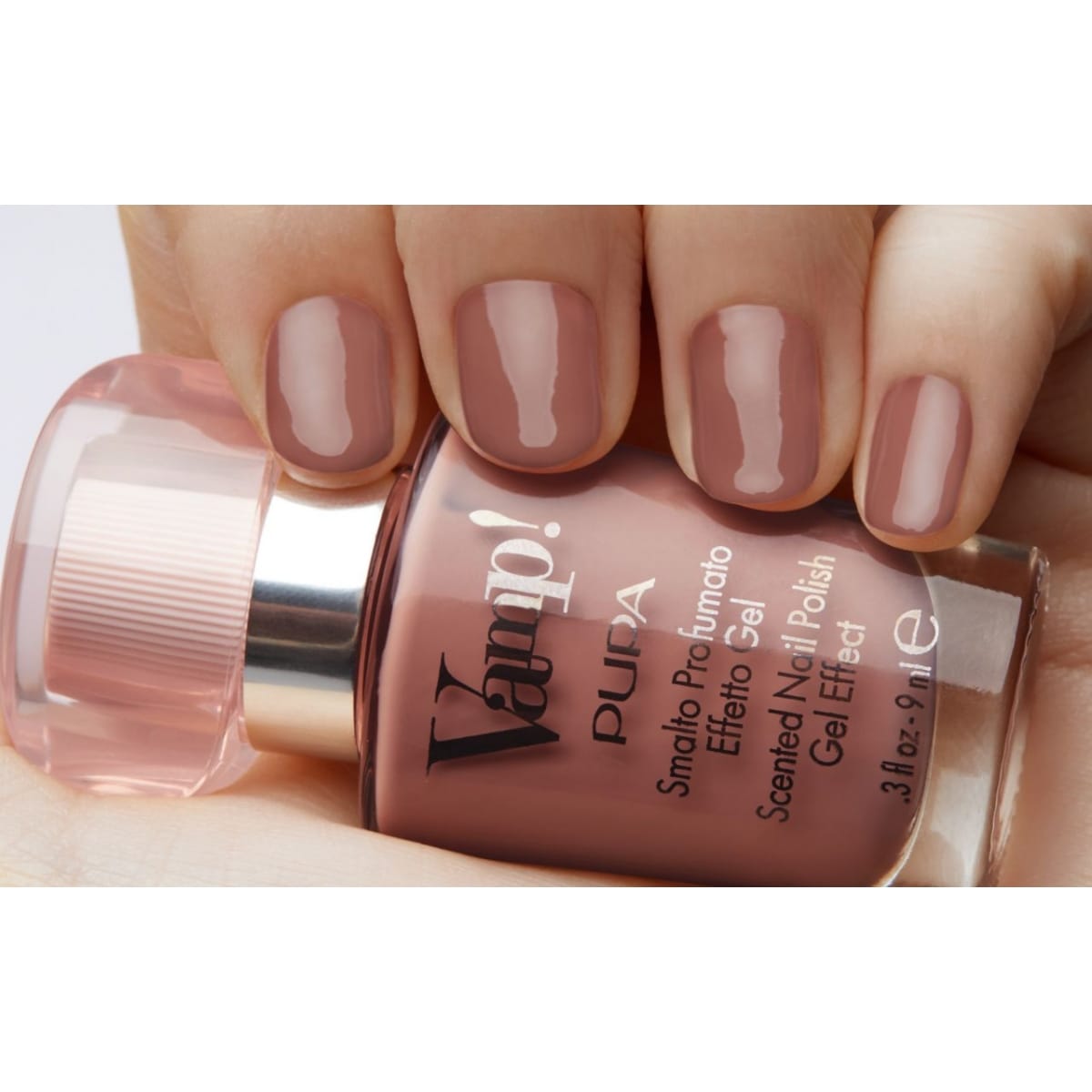 Pupa Vamp! Vernis à Ongles Parfumé Effet Gel Vernis parfumé effet gel à la fragrance rose