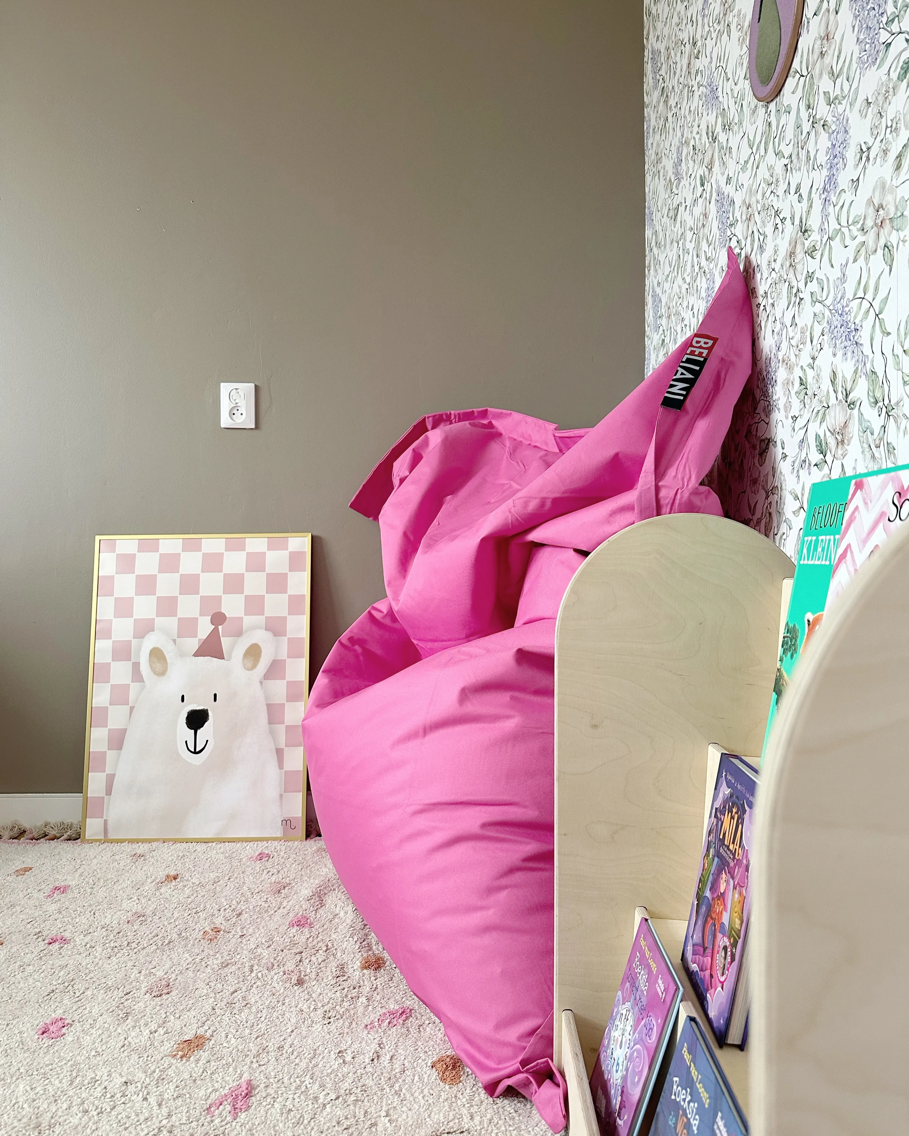 Zitzak 300 L FUZZY 140 cm 180 cm Fuchsia