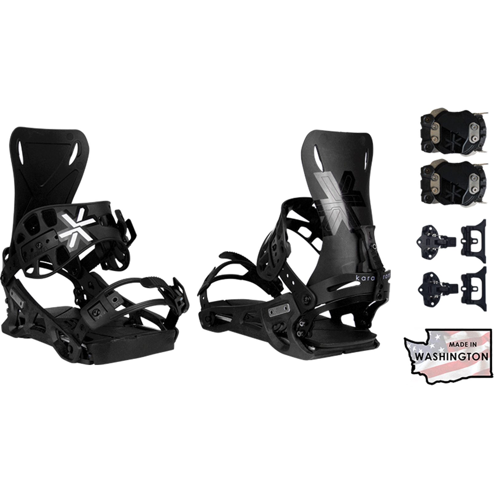 Karakoram Connect Recon + Spl Interface 22/23 Splitboardbindung schwarz