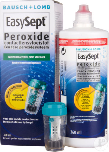 Bausch&Lomb EasySept Peroxyde D'Hydrogène Lentilles De Contact Flacon 360ml