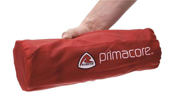 Robens PrimaCore 90 selbstaufblasende Matte warm rot  195 x 60 cm
