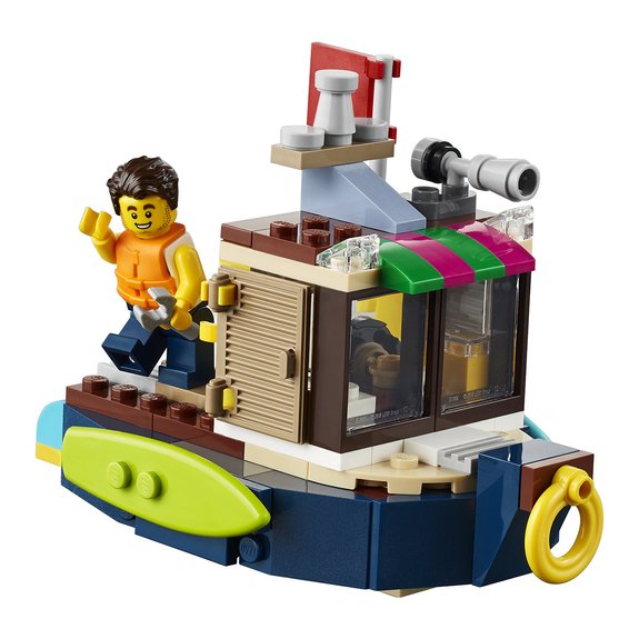 La maison sur la plage du surfeur LEGO Creator 31118