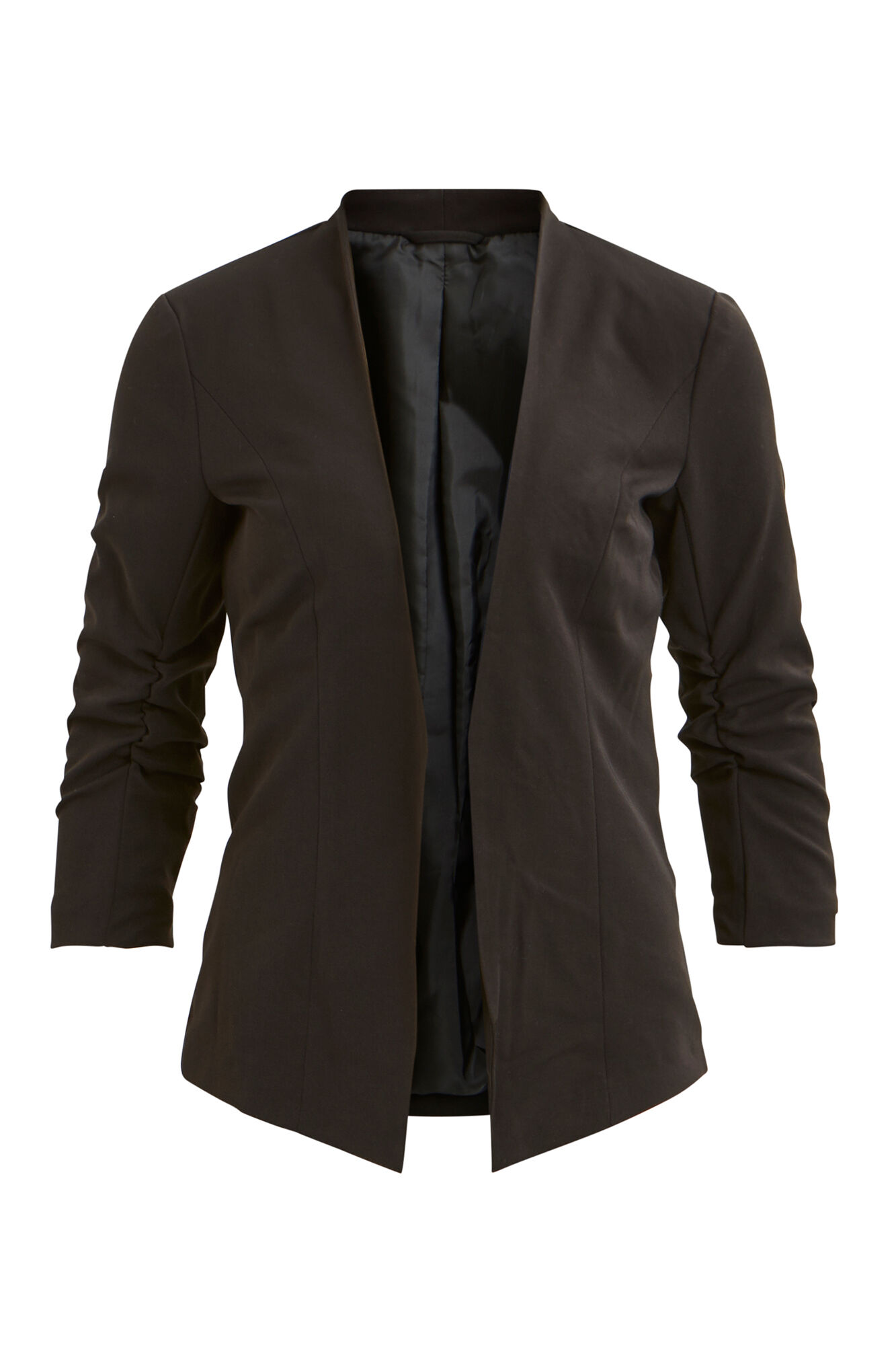 Blazer Vila com mangas franzidas - Preto