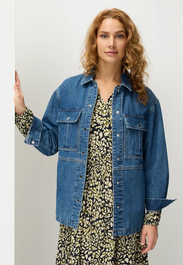 LASCANA Maxikleid mit Leoprint und Volants, Volantkleid