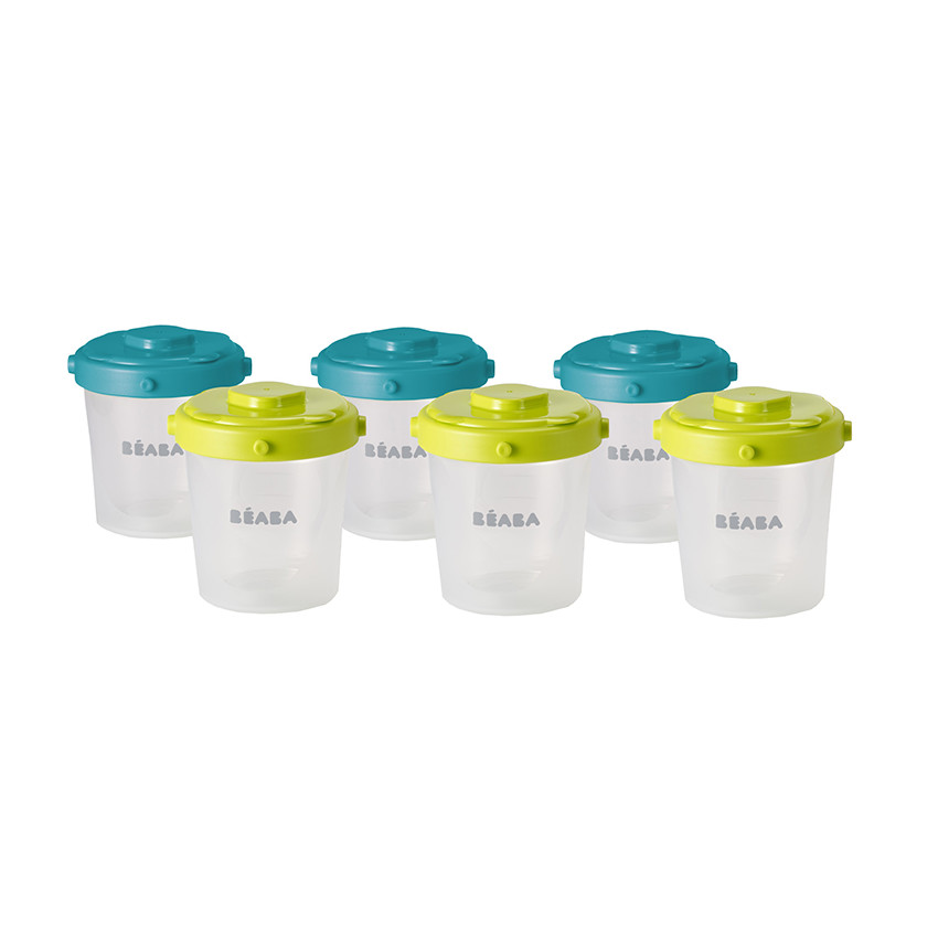 Set de 6 pots de conservation Clip 250ml