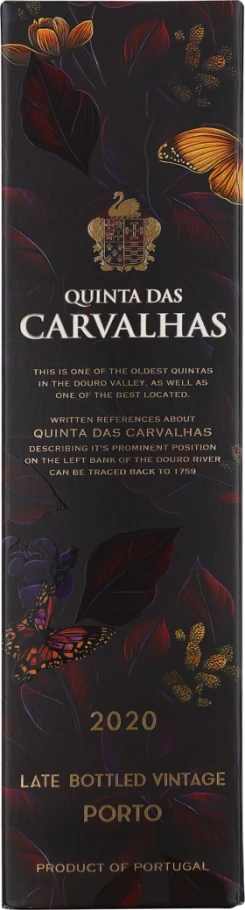 QUINTA DAS CARVALHAS LATE BOTTLED VINTAGE 2020 PORT 75CL